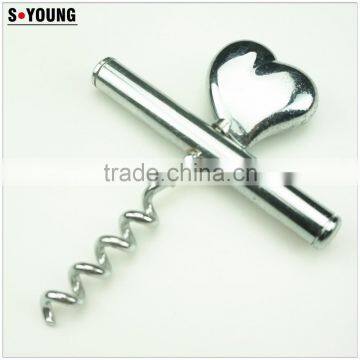 44012 Wedding Heart Shape Wine Corkscrew photo-3