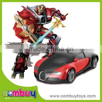 Hot sale remote control car transform robot toy