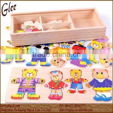 Pocket Bears Wooden Magnetic Dress-Ups Toy photo-2