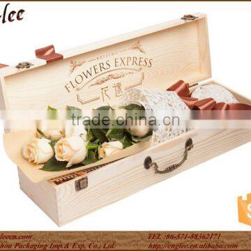 First quality wooden box /gift wood box for fresh and preserved fresh flower for wholesale