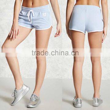 Women's Basic Athletic Running Sport Shorts Women's Elastic Waist Active Lounge Shorts