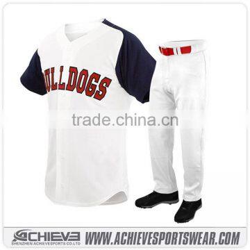 custom sublimation youth fashion wholesale custom cheap baseball apparel