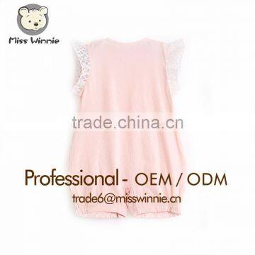 2016 Summer Baby Girl Romper Cotton Toddler Romper Cute Baby Clothes photo-2