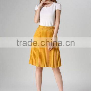 Vintage Tulle Skirt Tutu Midi Summer Pleated Skirts for Women photo-4