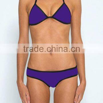 Summer New Hot Sexy Pure Color Women Bikini Set Bandage Swimsuit photo-5