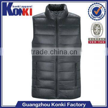 wholesale sleeveless winter vest tops unisex