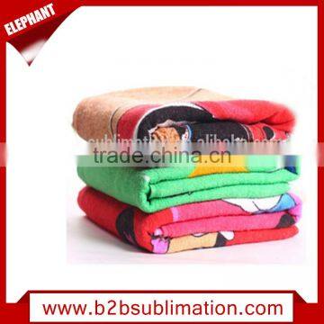 Cheap kids personalized cartoon beach sublimation towels