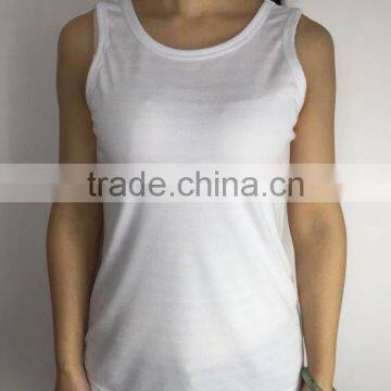 Tank top Sublimation Womens Basic Loose Fit Sleeveless no minimum. ready goods