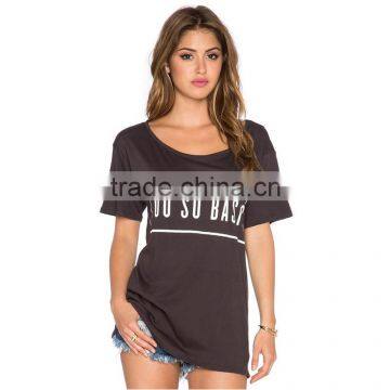 Factory price tee shirt oem printed 60% cotton 40% polyester t-shirts