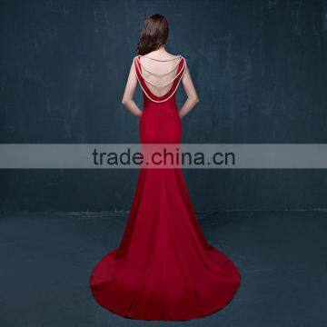 MGOO Custom Design OEM Evening Dress China Manufacturer Traditional Lady Wedding Dress Prom With Open Back Long 2069 photo-4