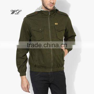 Man OEM Jacket Mens Winter Latest 5XL Fake Double Layer Hodoy Jacket