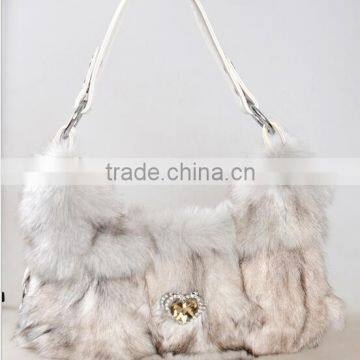 Real Fox Fur Fashion Women Hand Bags photo-6
