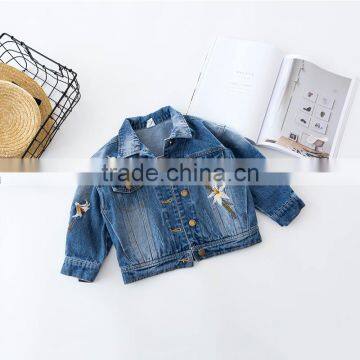 S17635A Fashion Children Outwear Coat Kids Denim Jacket photo-5
