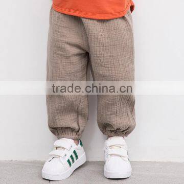 S33595W 2017 Autumn Vintage Style Kids Fashion Ramin Cotton Harem Pants photo-2