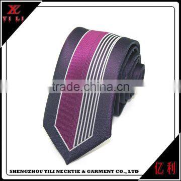 China Supplies Polyester Men Panel Cheap Cravat Necktie photo-3