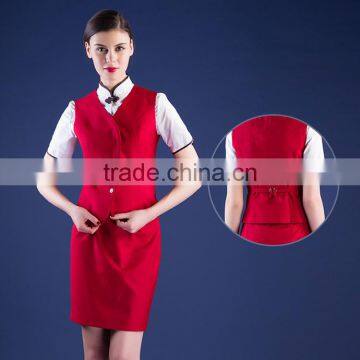 Chinos Wholesales Hot Sexy Airline Stewardess Skirt Suits photo-5