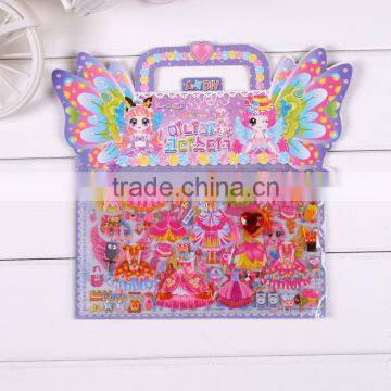 Children Puffy Sticker ,handbag Multicolor Decoration Stikcer Bubble DIY Sticker Foil Sticker photo-3