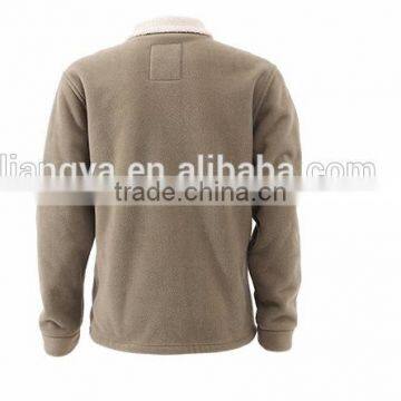 Unisex Cheap Plain Windproof Fleece Jacket