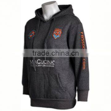 Oeko-Tex Standard Wholesale Mens Hoodies Pullover Hoodie photo-2