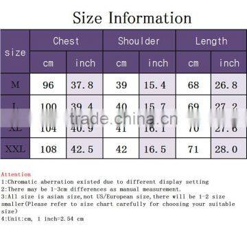 Polyester & Cotton Men Athletic Tank, Different Size for Choice, Solid, More Colors for Choice, Sold By PC photo-5