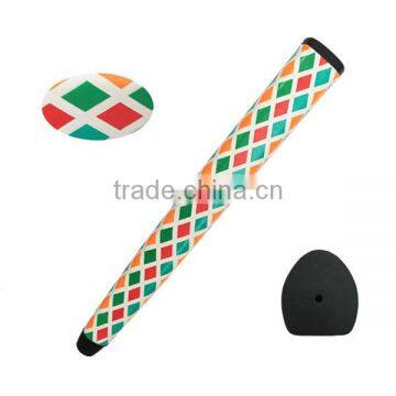 Colored PU OEM logo golf putter grips