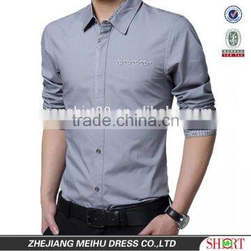 2016 New style multi colored slim fit casual shirt for men