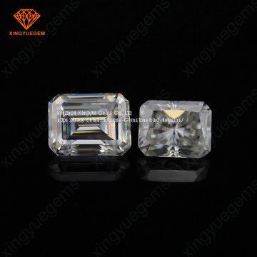 Super White 2 Carat Radiant Cut Loose Moissanite for Jewelry Diamond Making photo-3
