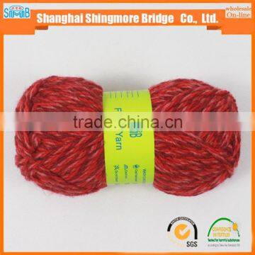 China Supplier Wholesale Wool Acrylic Blended Fancy Yarn for Knitting Sacrf With Cheap Price photo-3