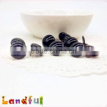 New Solid Black Craft Felting Doll Small Soft Wool Toy Safety Glass Toy Eyes photo-2