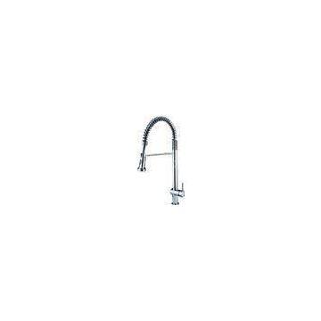 European Single Lever Kitchen Sink Water Faucet Chrome Taps with Single Hole