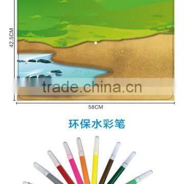 Dinosaur Park Children Educational Painting Toy 3d Puzzle Toys for Kids photo-4