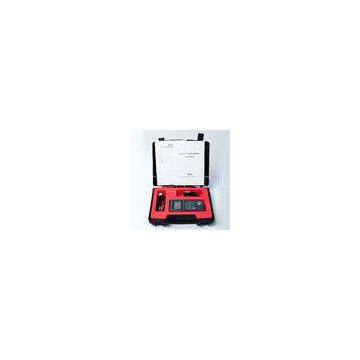 Portable 0.1 / 0.01mm Metal Handheld Ultrasonic Thickness Gauge 0.75 - 300mm Measuring Range