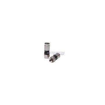 F Type Male Bulkhead Coaxial Cable Connectors 75 Ohm for RG58 RG 59 RG6