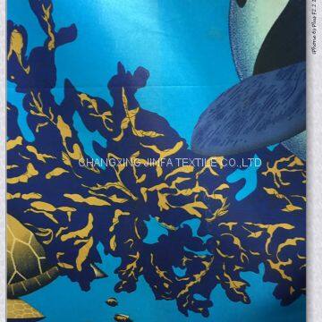 Wide Width Microfiber Brushed Dyed Embossed Fabric photo-5