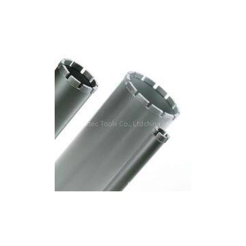 Diamond drill core bits for concrete