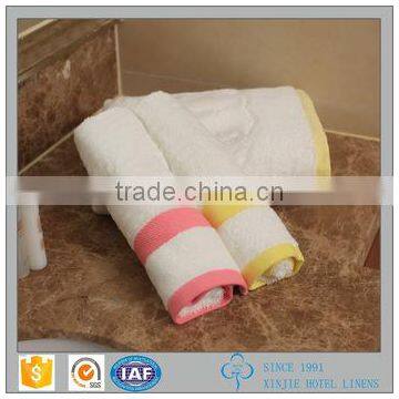 Fast Shipping 100% cotton yarn dyed hand towel