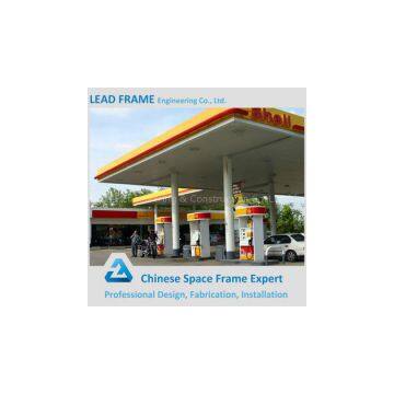 Metal Roofing Steel Structure Sports gas station canopy