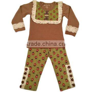 childrens boutique clothing set remake kids clothes set baby girls cotton outfit girls ruffle pant outfit set baby girls outfit