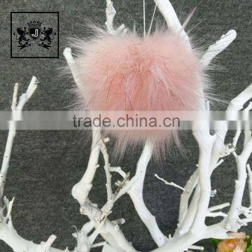 Factory wholesale fake fur ball faux fur pom pom fluffy ball