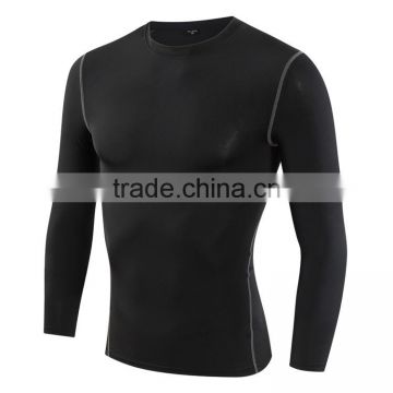 sports wear men fitness athletic private logo compression dry fit gym wear sports gym top