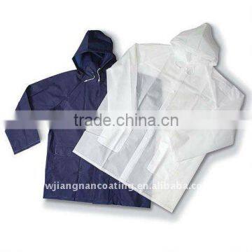 Waterproof emergency packable branded raincoat