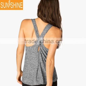 Custom Wholesale Ladies Tank Top Fitness Gym Yoga Wear