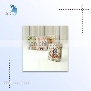 Good Quality Customized Classic Pattern Printed Rectangular Metal Tea Tin Boxes