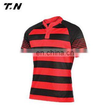 Men Custom Rugby Shirt Wholesale photo-6