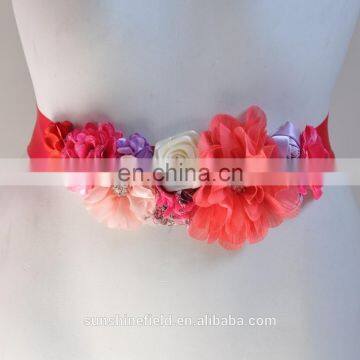 Wedding Sash, Flower Girl Sash Belt