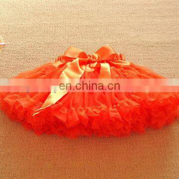 CG-TT0297 Orange tutu princess skirt fairy tutu