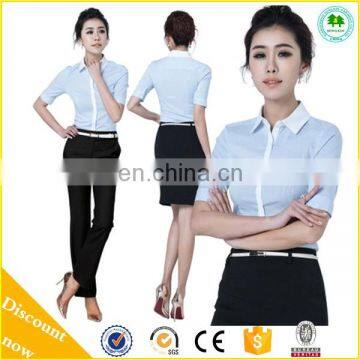 Good Office Uniform Design For Women White Workwear New Style