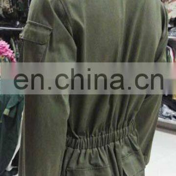 Hot Selling Olive Green 100% Cotton Professional Safety Coverall Workwear photo-6