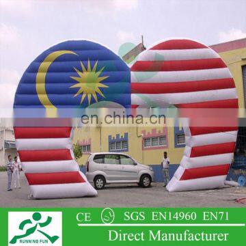 Hot sale inflatable arch for car display