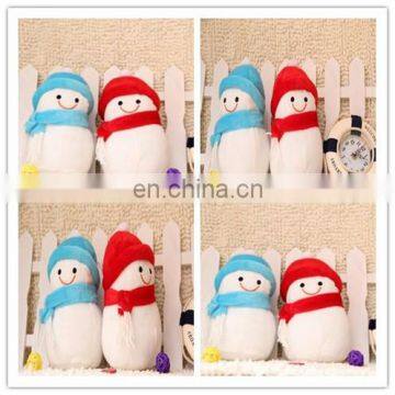 HI CE cutomized stuffed doll for kids,snowman plush toy with high quality for birthday party